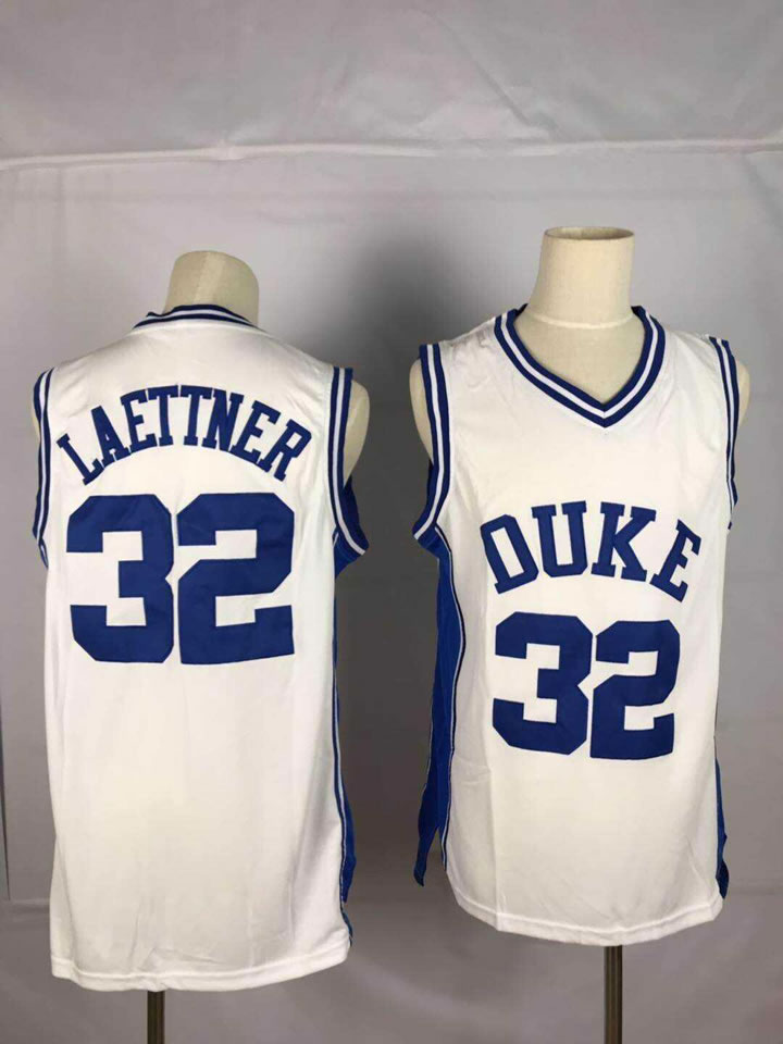 Duke Blue Devils 32 Christian Laettner White College Basketball Jersey,We sell and wholesale Duke Blue Devils 32 Christian Laettner White College Basketball Jersey on line form chian!